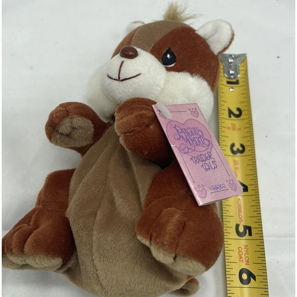 PRECIOUS MOMENTS Tender Tails Squirrel 6”  Plush Stuffed Toys - Picture 13 of 13